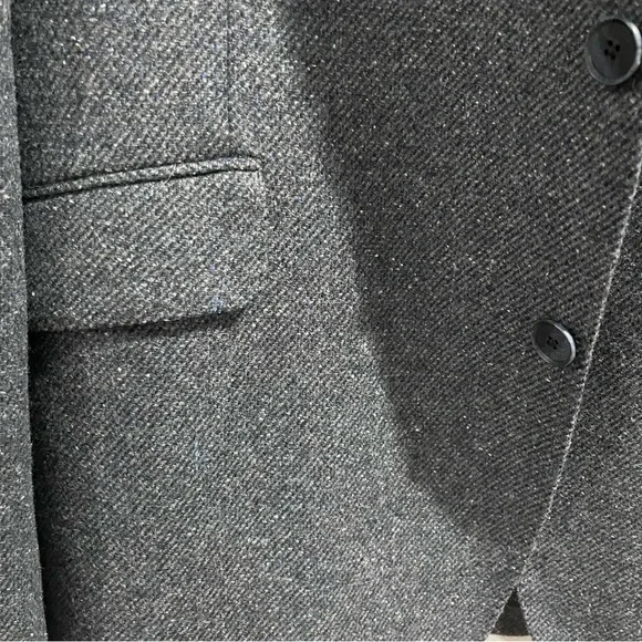 Joseph Abboud Nova Fides Slim Fit Brushed Flannel Wool Blend Blazer Sport 44L - Picture 5 of 8